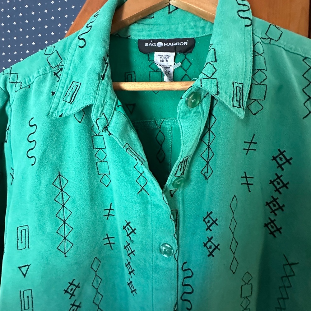 Vintage Embroidered Shirt